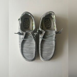 HEY DUDE Women’s WENDY Stretch Pearl River Slip On Loafers 6